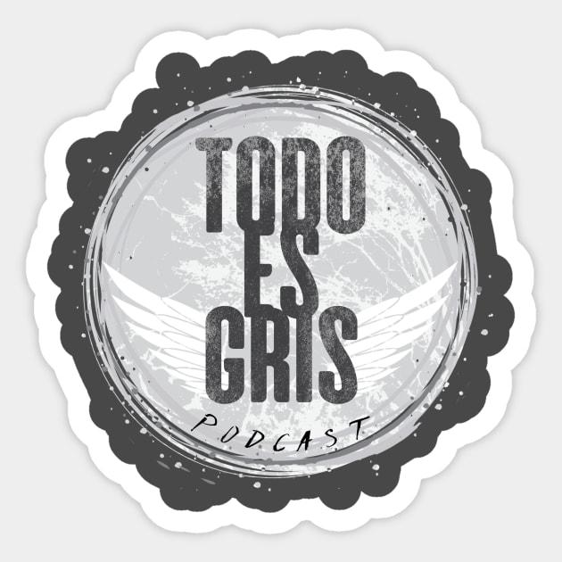 Todo es Gris Podcast Logo Sticker by ConCiencia Media